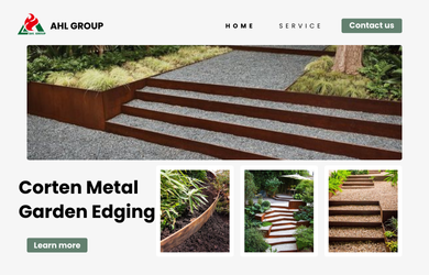 corten metal garden edging wholesale